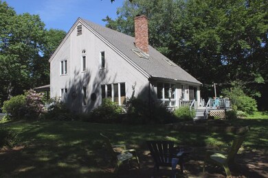 Exterior rear from attached deck