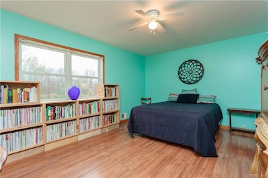 The spacious master suite has a master bath.  The 
