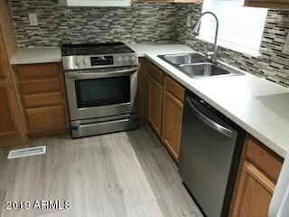 Kitchen, stove view