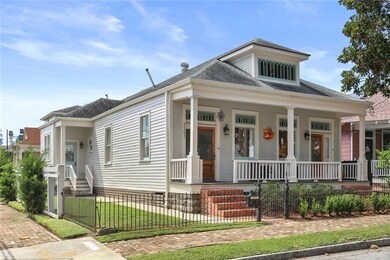 Corner lot with gated parking in rear