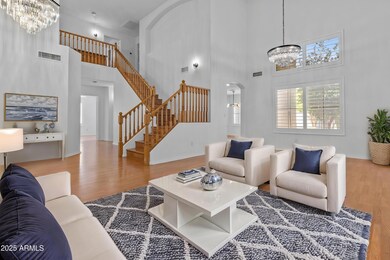 Staged Entry Living Room