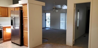 enter at carport door
