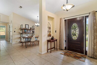 Beautiful light filled entryway.
