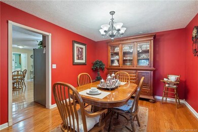 Formal dining room offers plenty of space for fami