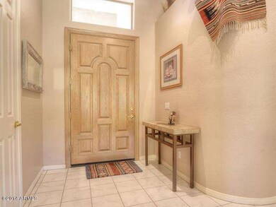Tiled Entry Foyer