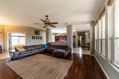 Spacious living room perfect for a family movie ni