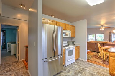 kitchen into bedroom 2