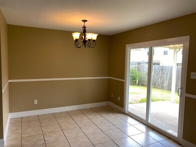 Breakfast area with New doors