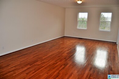 Living room with beautiful hardwood floor