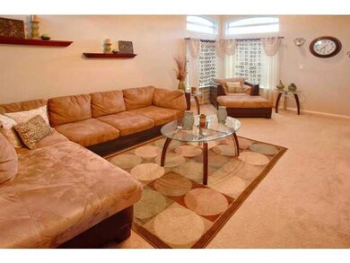 Open; airey living area with comforting