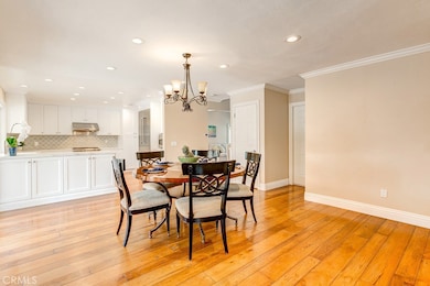 Dining area off the kitchen