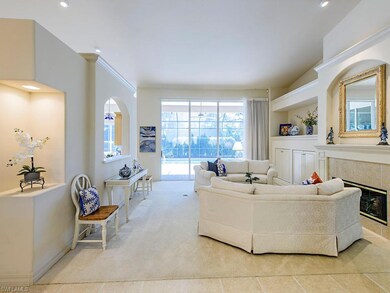 Formal Living Room with TALL Sliders to Screened L