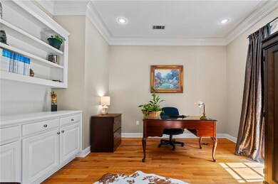 Home Office with built-ins