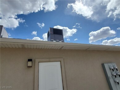 Exterior view of stucco siding