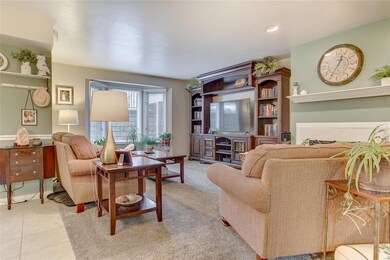 Living Room view from Breakfast Bar