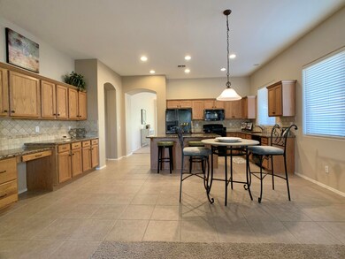 Spacious kitchen