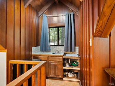 Upstairs apartment over the main gathering room.