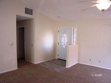 Living room & front door