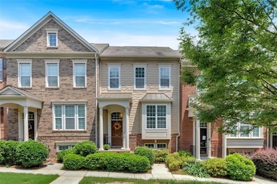 Multi unit property featuring brick siding.