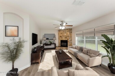 5 - Living Space - Vitually Staged