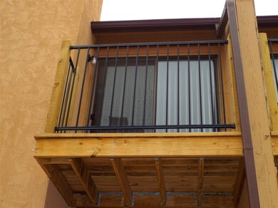 Upper deck is off the master bedroom and there is 