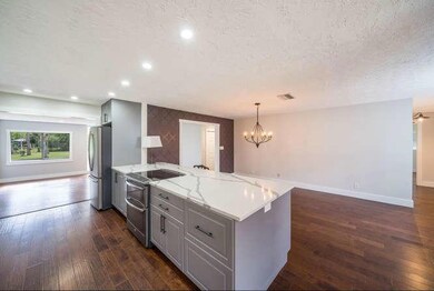 Gleaming engineered hardwood flooring