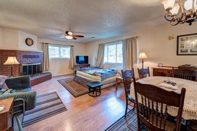 Main house entry to dining & living room