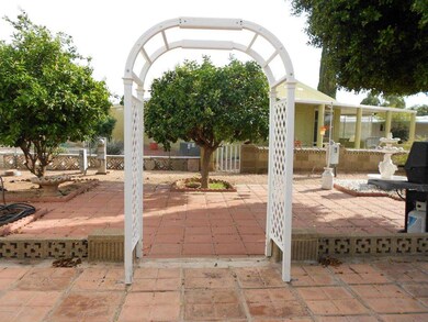 Patio entrance