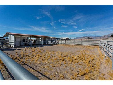 Exterior Back. HORSE CORRAL