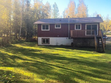 Rear of home