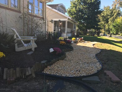 Landscaped lot