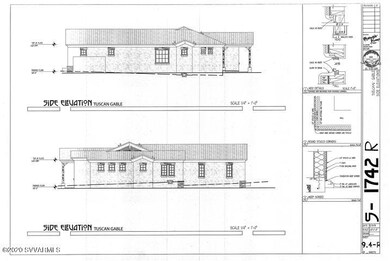 11 9.4 Side Tuscan Gable Elevations