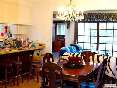 View of dining room when you first enter house.