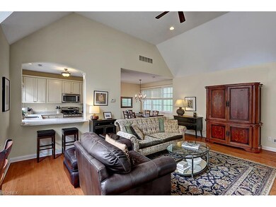 There is counter seating--entertain with ease and 