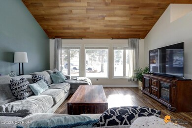 Living Room w/ Wall of Windows