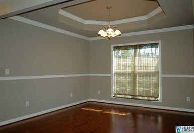 Hardwood Floors, Trey Ceiling and Crown Molding