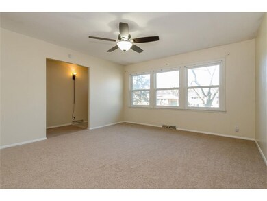 Living room - new carpet just installed