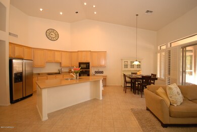Kitchen Open to Family Room