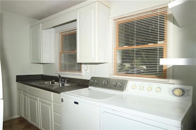 Laundry room in kitchen
