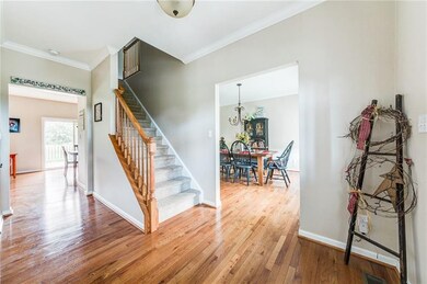 Beautiful Front Entry (half bath for guests not pi
