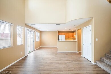 Living room- high ceilings