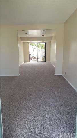 Walk right into a spacious living room (looking in