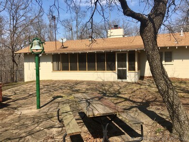 another view of the large screened in porch