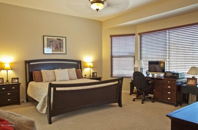 Spacious master suite