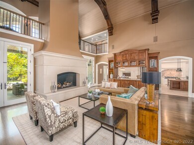 Cozy up by the fire as you gather and entertain wi