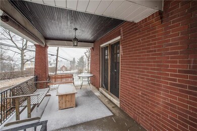 Large relaxing front porch
