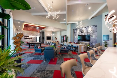 Property has a large clubroom with billiards and p