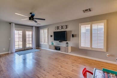Shutters & french doors