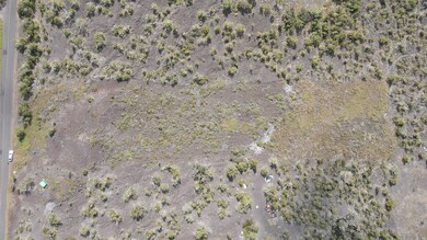 Aerial view of the mostly cleared 2 acres.