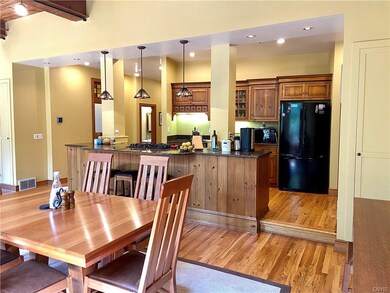 Breakfast bar.
